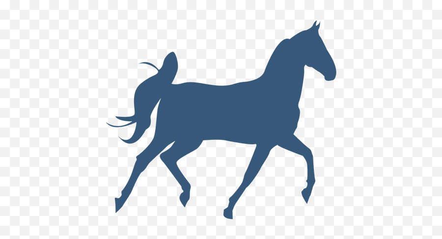 Horse Trotting Silhouette - Transparent Png U0026 Svg Vector File Trotting Horse Svg,Horse Silhouette Png