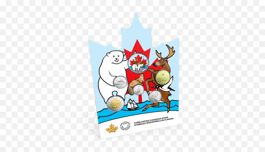 2019 Canada Everlasting Canadian Icons Circulation Set - Everlasting Canadian Icons 50 Cent 2019 Png,Www Png