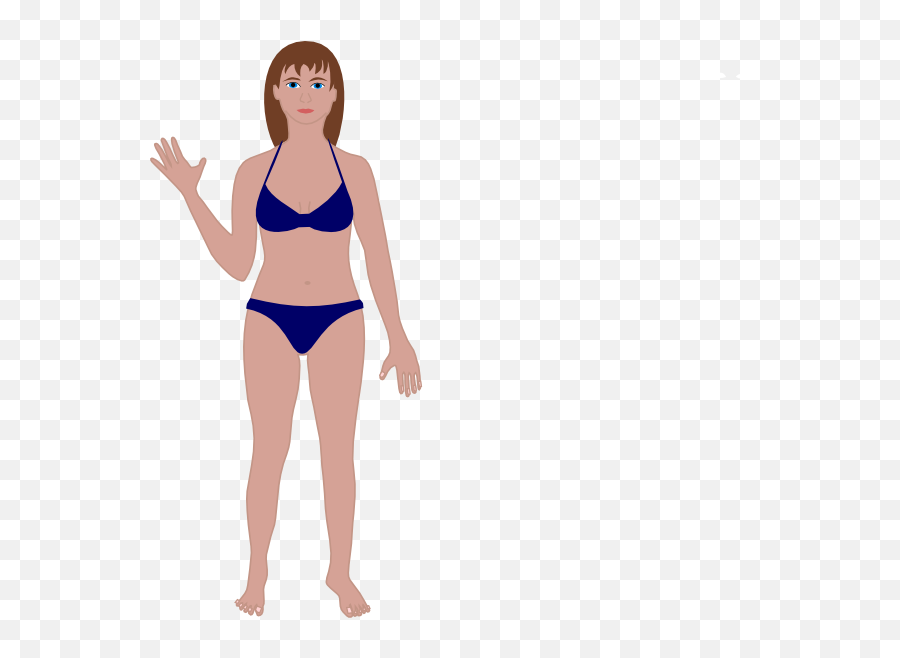 Women Body Vector Png Transparent - Human Body Parts With Numbers,Dead Body Png