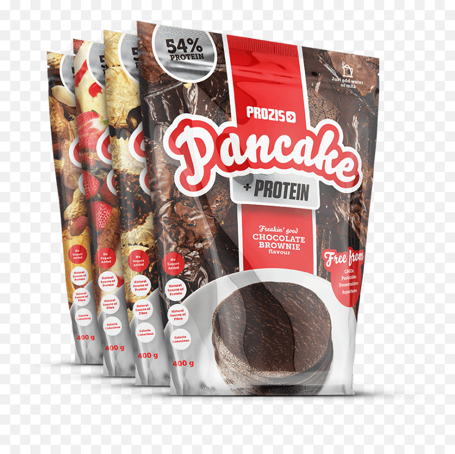 4 X Pancake Protein U2013 Oat Pancakes With 400 G - Prozis Oat Pancakes With Strawberry Kg Png,Pancake Transparent