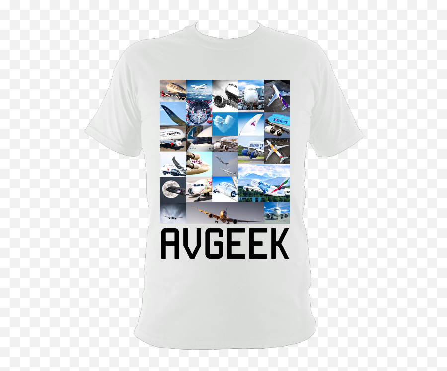 Boeing Airbus Atr Inspired Collage T - Aviationt Shirts Png,Boeing Png