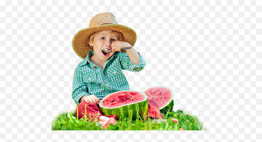 Kid Eating Water Melon - Eating Watermelon Transparent Watermelon Eating Kids Png,Watermelon Transparent Background