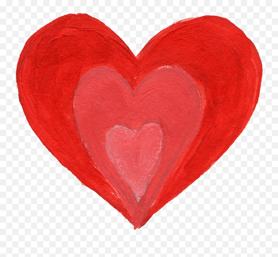 Free Download - Heart Paint Brush Png 1013x891 Png Red Painted Heart Png,Painting Brush Png