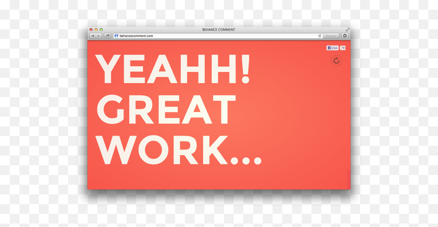 Behance Comment Compliments And Good Vibes Artsmoved - Keep Calm And Listen Png,Behance Png