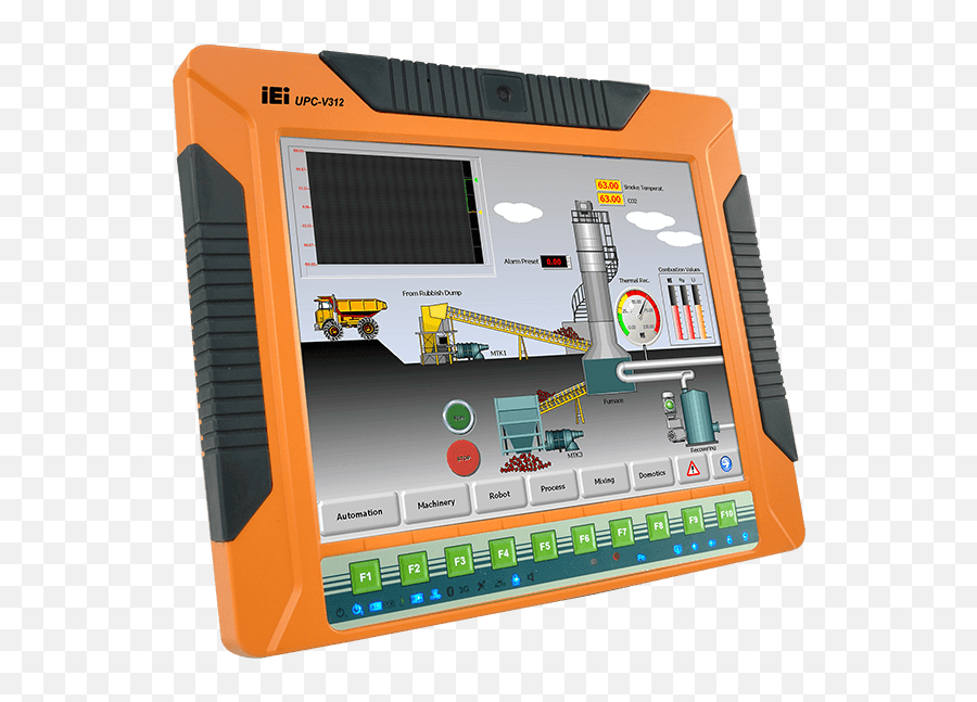 Upc - V312d525 Iei Industrial Panel Pc Png,Upc Code Png