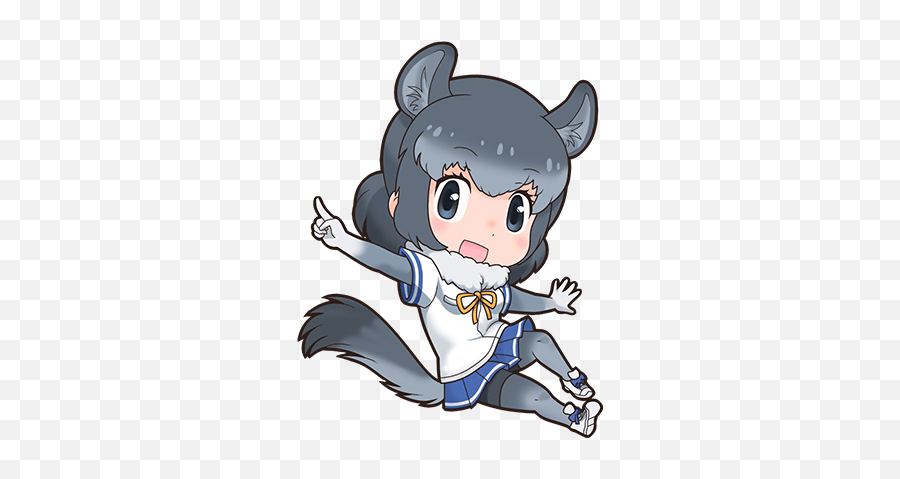 Long - Tailed Chinchilla Japari Library The Kemono Friends Wiki Chinchilla Kemono Png,Chinchilla Png