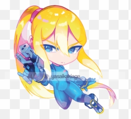 Download Zero Suit Samus Acrylic Charm - Chibi Zero Suit Samus Png,Zero Suit Samus Png