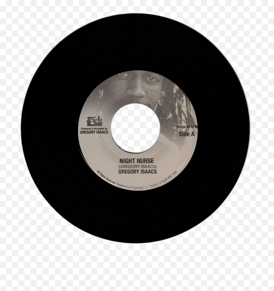 Vinyl Record Png - Gregory Isaacs Night Nurse,Phonograph Png