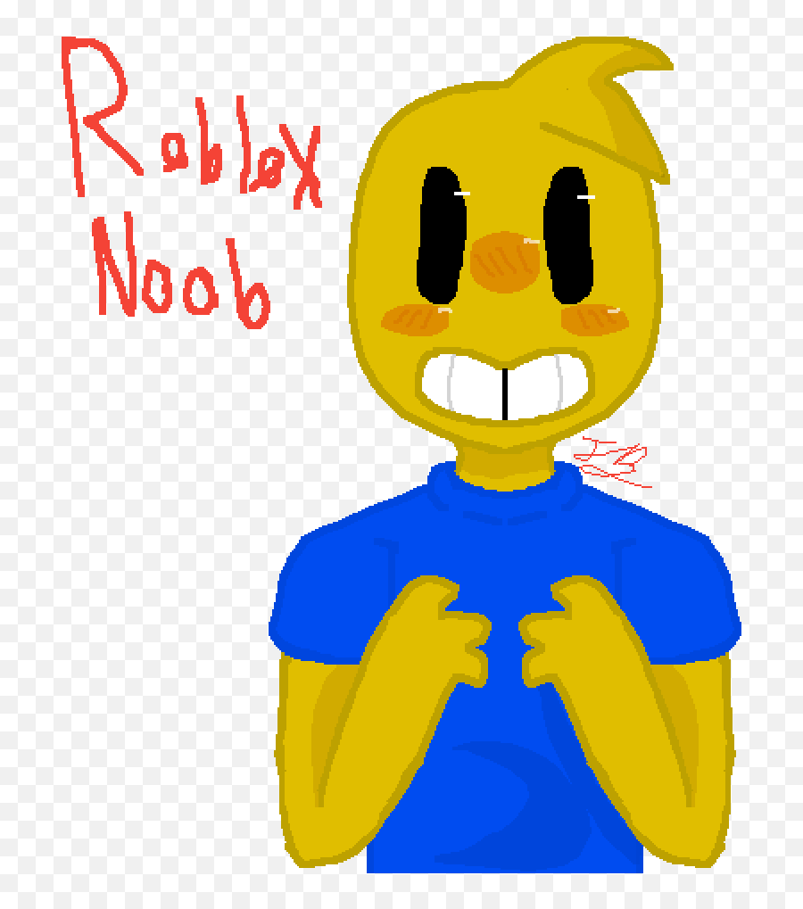 Roblox Noob Skin Fan Art