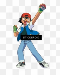 Pokemon Ash - Ketchum Clipart Full Size Indigo League png