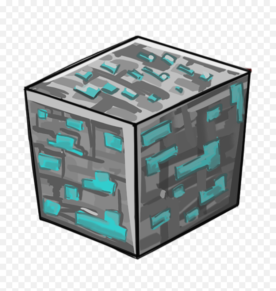 Minecraft Block Png 9 Image - Minecraft Diamond Png Block,Minecraft Block Png