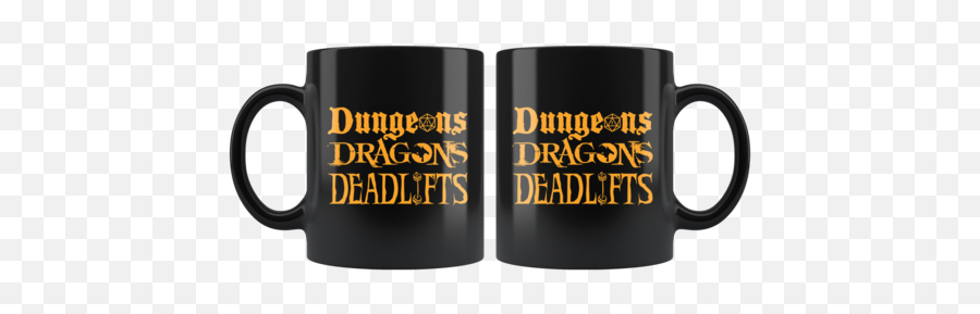 Dnd Dungeons And Deadlifts Rpg D20 D2 Critical Hit Miss Dice - Mug Png,Dnd Dice Png
