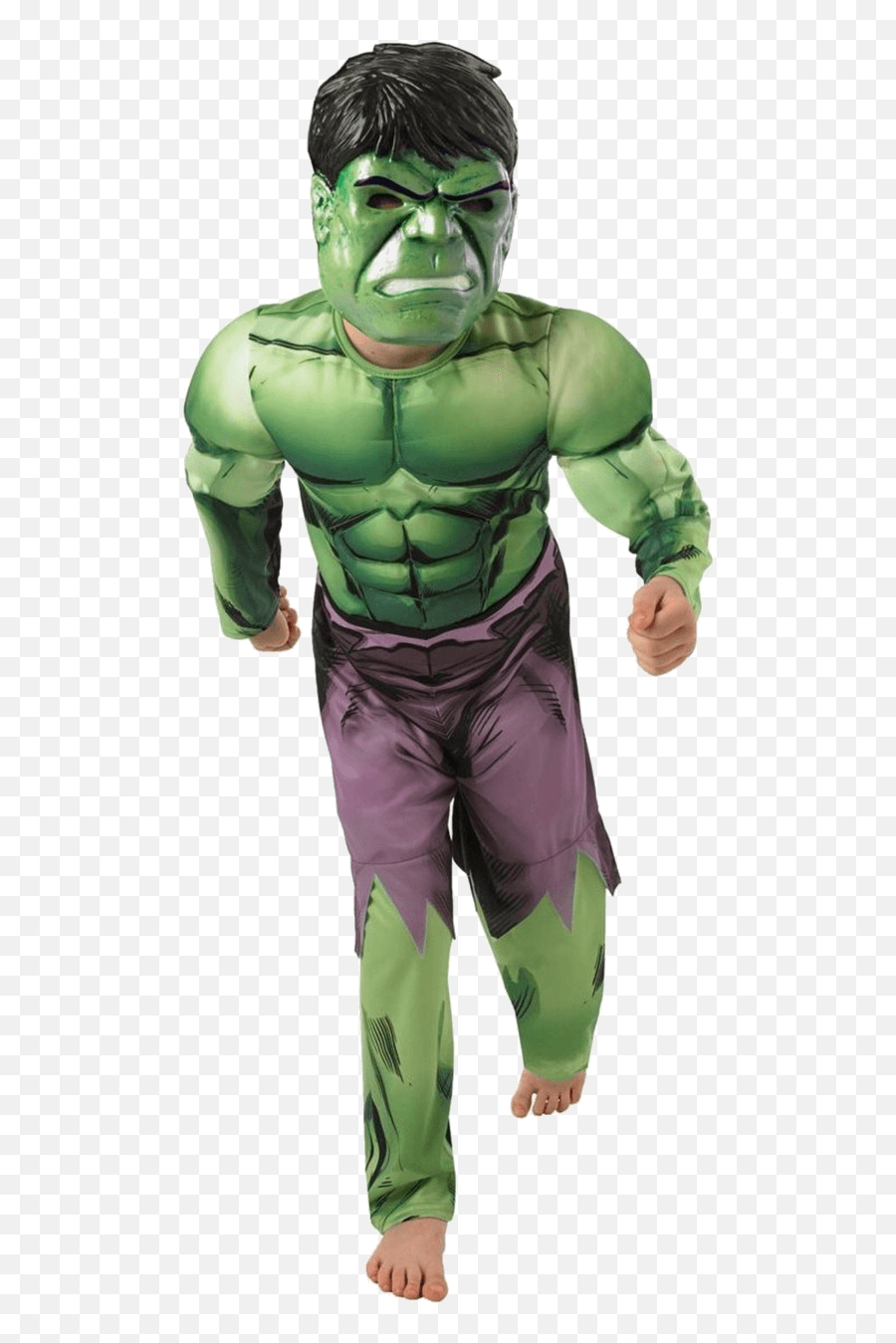 Child Avengers Deluxe Hulk Costume - Costume Hulk Png,The Hulk Png