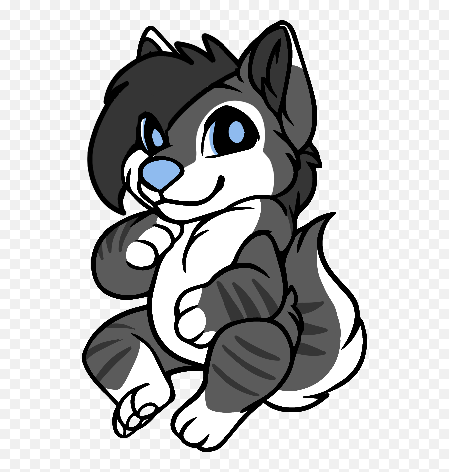 My New Wolf Is Baby By Arlo - Thefurboi Fur Affinity Dot Cartoon Png,Boi Hand Transparent