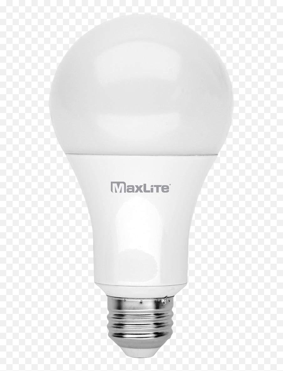 Maxlite Led A19 Bulb 4 Pack 100w - Maxlite Bulbs Png,Light Bulb Transparent