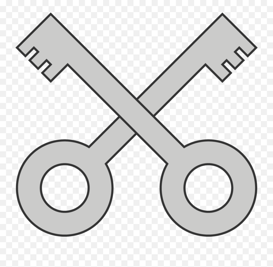 Filecrosskeyspng - Wikipedia Good Continuation Gestalt,Keys Png