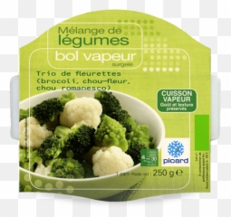 Download Bol Vapeur Brocolis Choux - Fleurs Choux Romanesco Picard Png,Brocoli Png