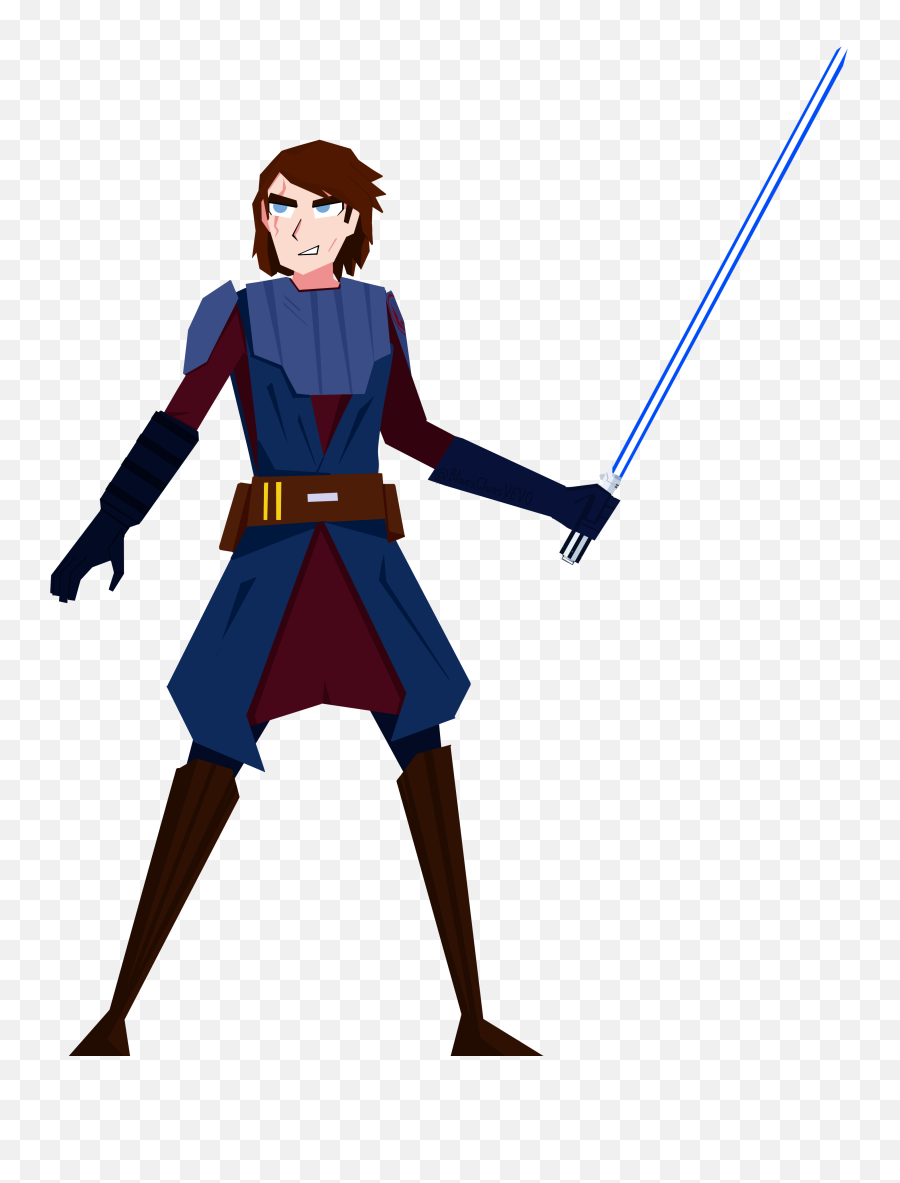 Final Day Of Drawing The Battlefront Anakin Skywalker - Drawing Of Anakin Skywalker Png,Anakin Skywalker Png