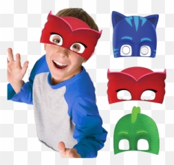 Pj Masks Party - Pj Mask Paper Mask Png,Pj Masks Png