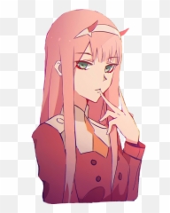 Vaporwave Zero Two Edits - Zero Two Aesthetic Png,Zero Two Png