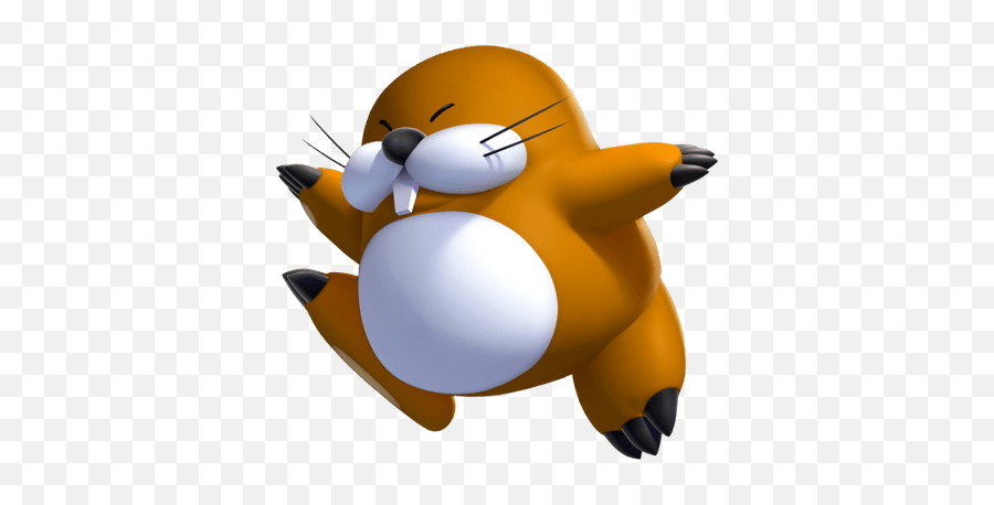 Monty Mole Transparent Png - Monty Mole Mario Party,Mole Png