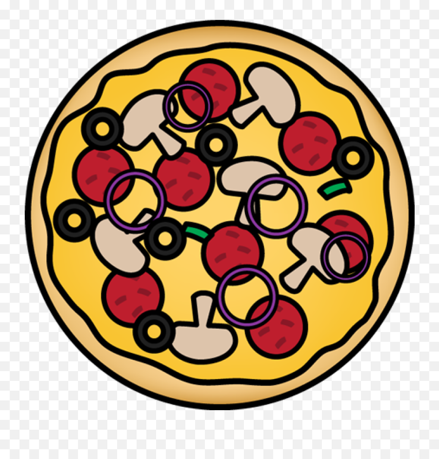 Pizza Pie Clipart Clip Art - Circles And Sphere Kids Png,Pizza Clipart Transparent Background