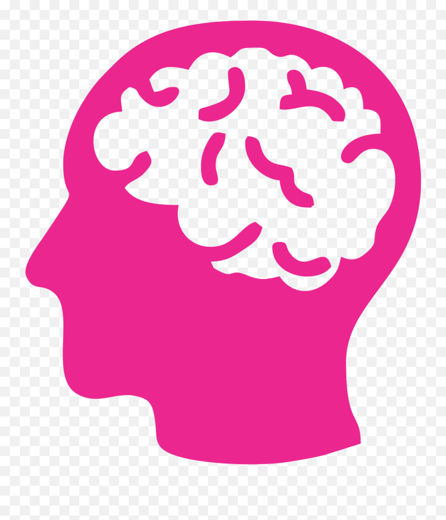 Human Brain - Head Brain Icon Png,Brain Icon Png