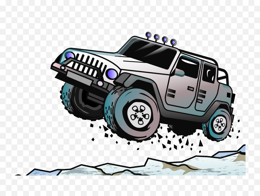 Jeep Car Euclidean Vector Off - Off Road Clipart Free Png,Jeep Png