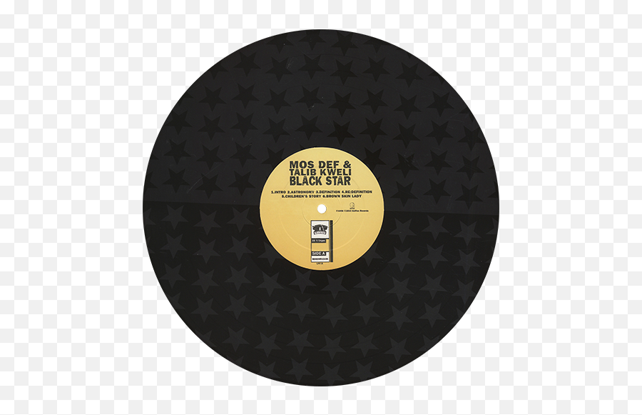 Black Star - Mos Def U0026 Talib Kweli Are Black Star Colored Vinyl Circle Png,Black Star Logo