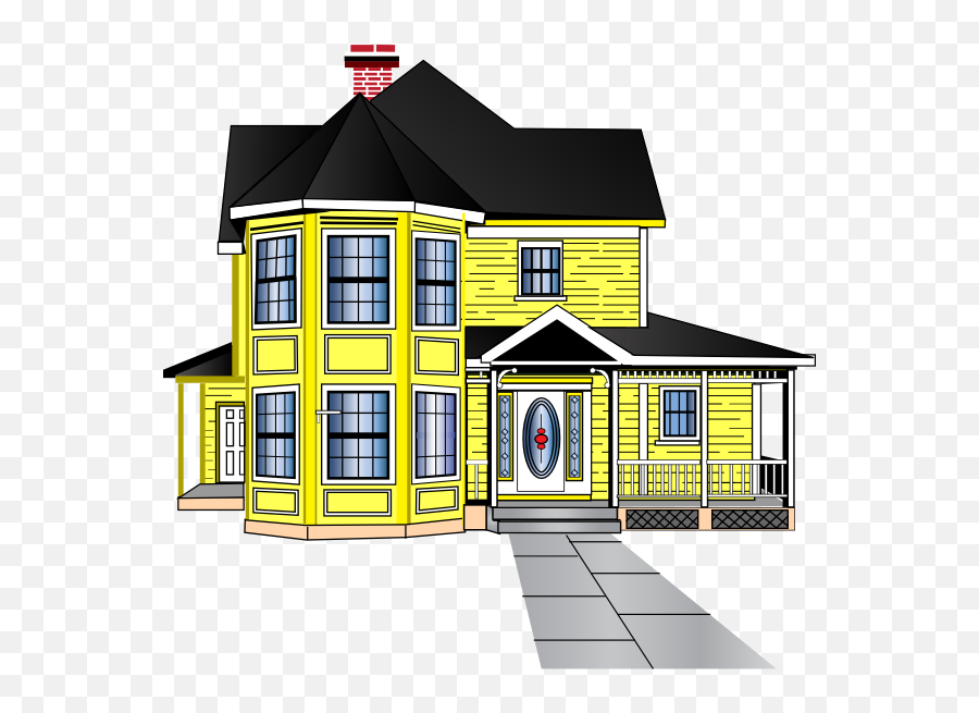 Big House Clip Art - House Clip Art Png,Small House Png