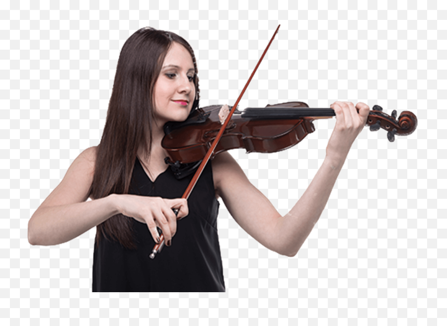 Violin Player Transparent Background - Playing Violin Png,Violin Transparent Background