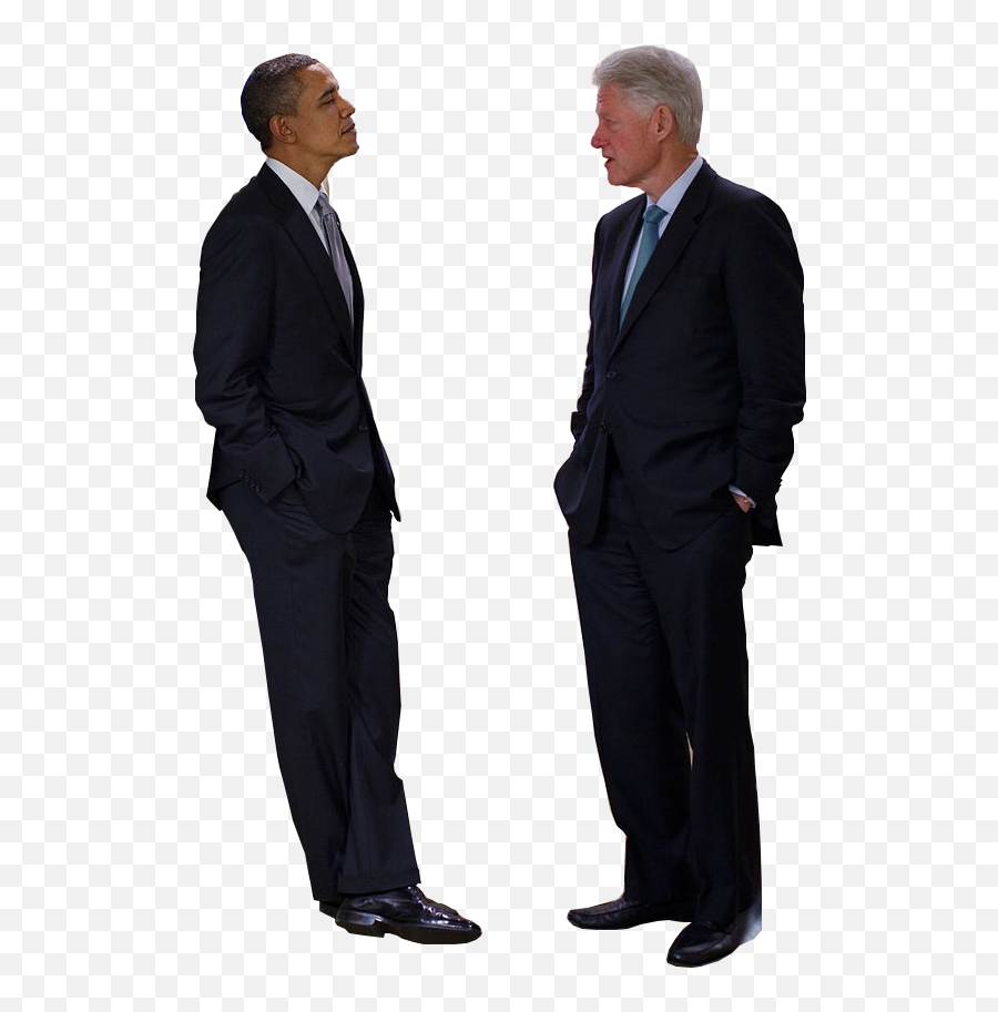 Download Barack Obama And Bill Clinton - Bill Clinton Transparent Png,Obama Transparent Background