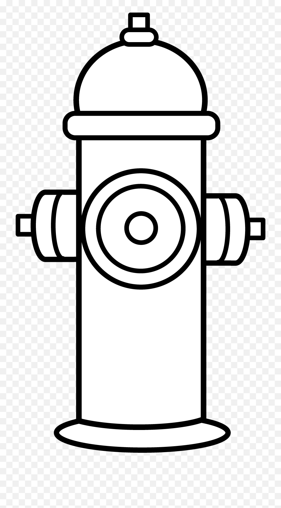Fire Clipart Border - Fire Hydrant Line Art Png,Fire Border Png