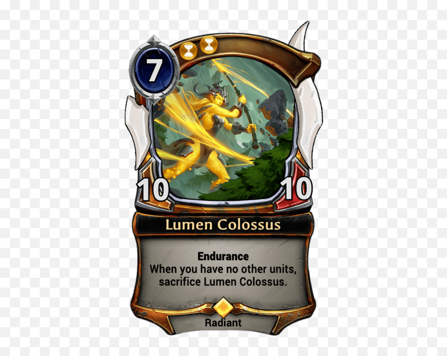 Lumen Colossus Eternal Cards Warcry - Talir Eternal Png,Colossus Png