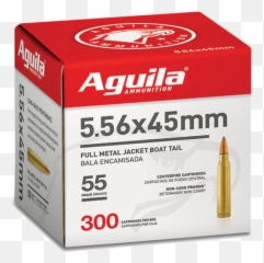 Aguila 556x45mm 55 Grain Fmj Ammunition 300 Rounds Png