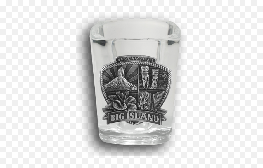 Big Island Medallion Shot Glass - Serveware Png,Shot Glass Png