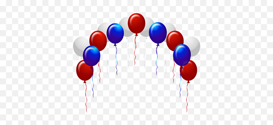 50th Birthday Decorations U2013 Tips For A Memorable Night La - Red And Blue Balloons Png,50th Birthday Png