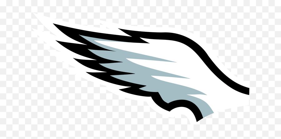 Eagle Bald Nfl Philadelphia Eagles Wing - Eagles Wings Logo Png,Philadelphia Eagles Logo Png