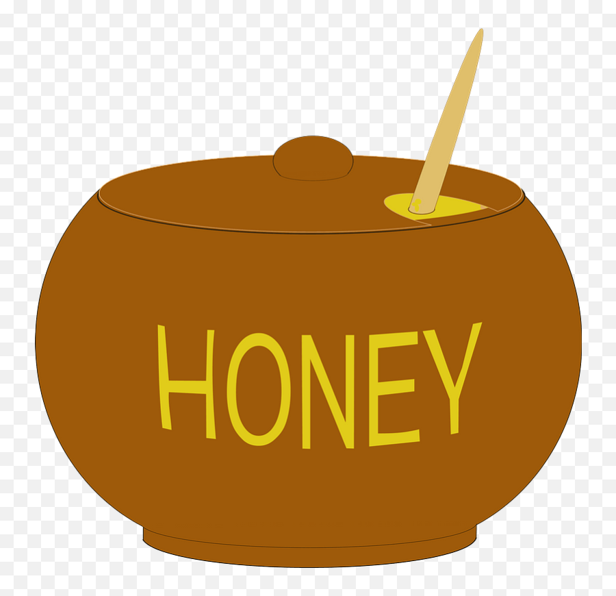 Honey Pot Clipart - Empty Png,Honey Pot Png