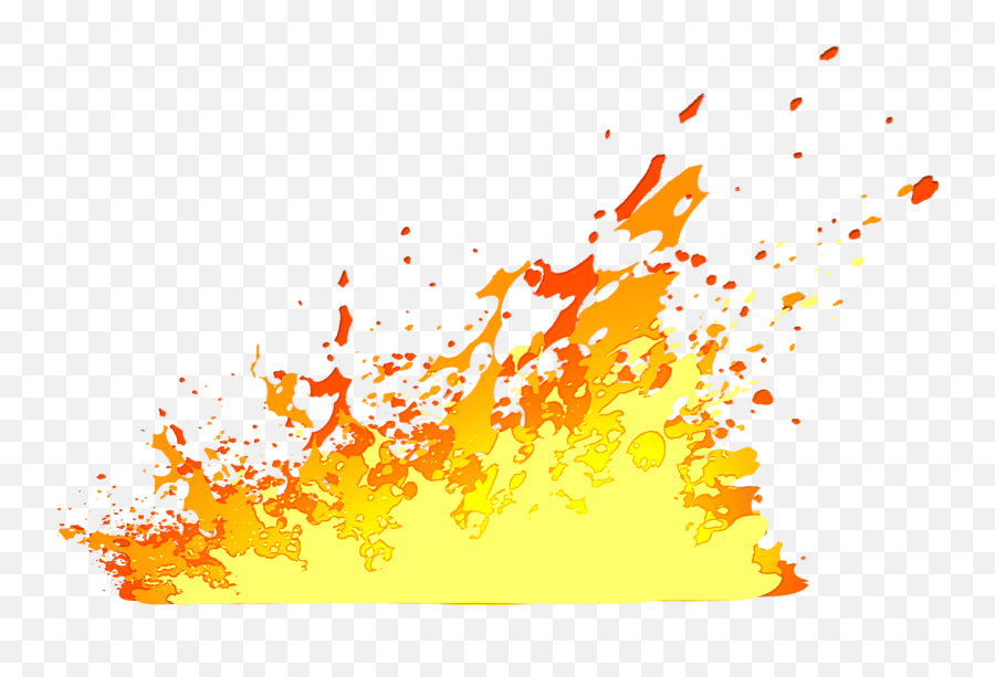 Cartoon Fire 2 - Color Gradient Png,Cartoon Fire Transparent