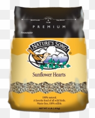 Natureu0027s Song Sunflower Hearts Wild Bird Seed 4 Lb - Food png
