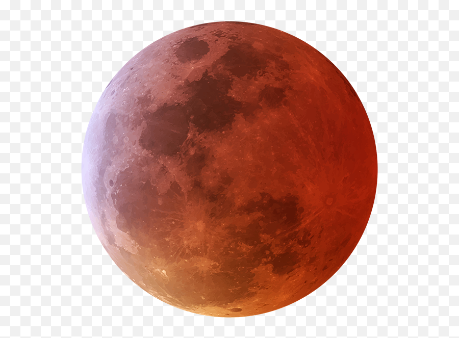 Download Visual Red Sun Png Picsart - Blood Moon Transparent Background,Eclipse Png