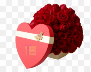 85 Rosas En Corazón - Day Png,Rosas Rojas Png