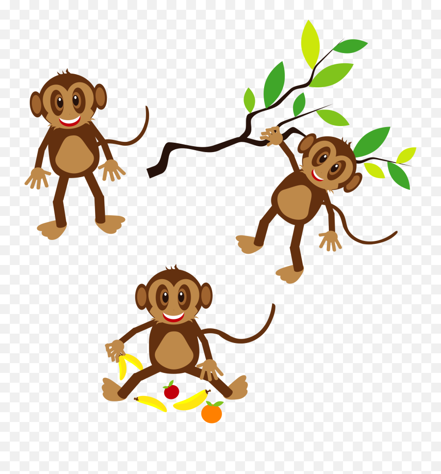 Crown Clipart Royalty Free Stock Png - Monkeys Clipart,Monkey Transparent Background