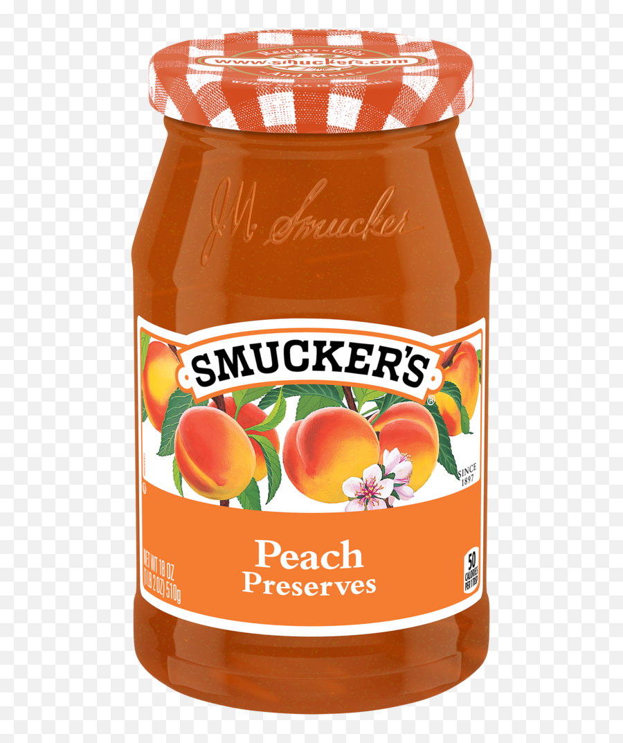 Peach Preserves - Smuckers Grape Jelly Png,Peach Transparent
