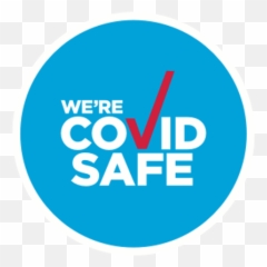 Alexa Corporate Selfie Photo Booth Rental Live Sharing - Covid Safe Logo Vector png