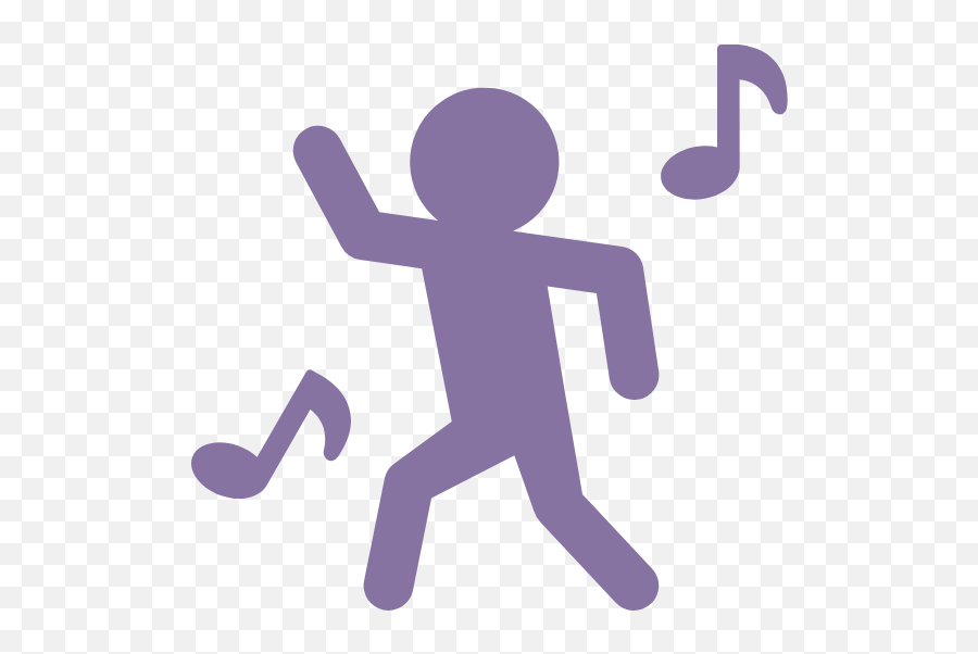 Dancing Person Graphic - For Running Png,Dancing Emoji Png