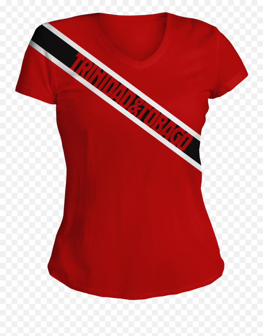 Trinidad And Tobago Flag Dri Fit Tshirt - Short Sleeve Png,Trinidad Flag Png