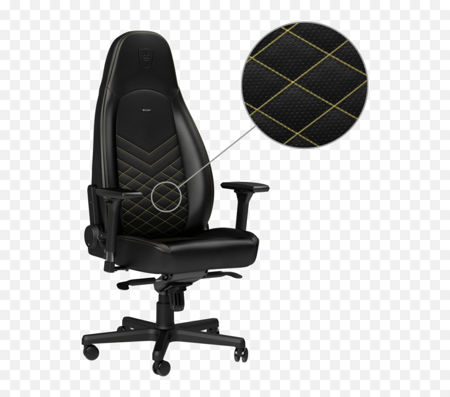 Noblechairs Icon Series Pu Faux Leather - Noble Chairs Icon Red And Black Png,Noblechairs Icon