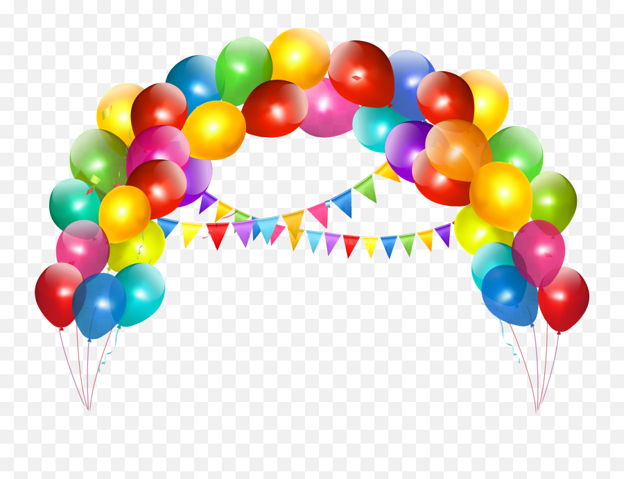 Clipart Balloons Transparent Background - Transparent Background Balloon Clipart Png,Balloons Transparent